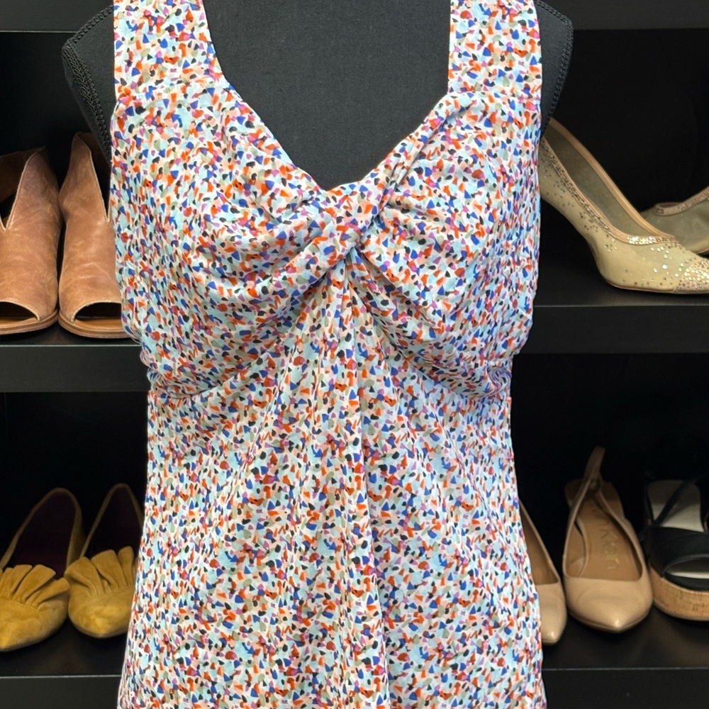 CAbi Colorful Patterned Tank Top